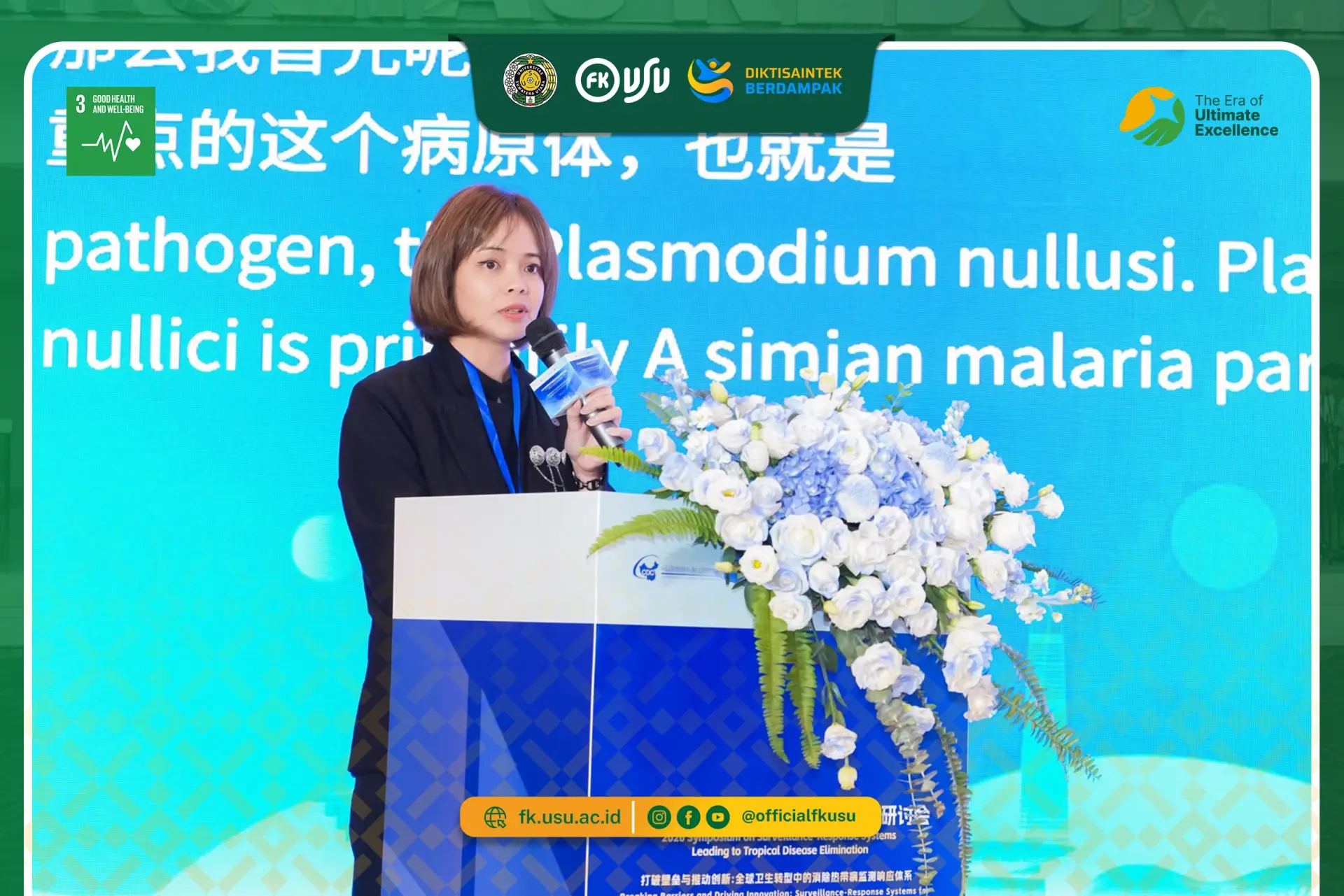 Direktur RSP Prof. dr. Chairuddin P. Lubis USU dr. Inke Nadia Jadi Keynote Speaker SRS8 di Shanghai